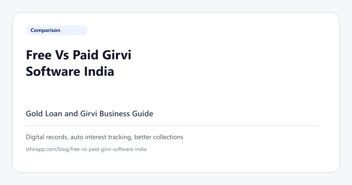 Free Girvi Software vs Paid - What You Actually Get